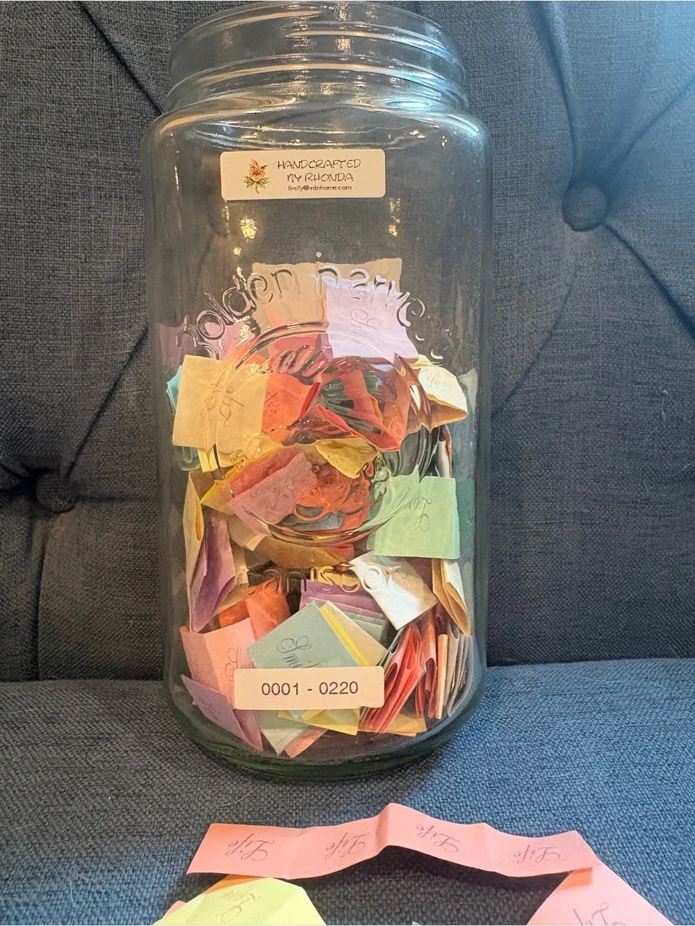 Positive Message Rainbow Remedy Jar - Multicolor